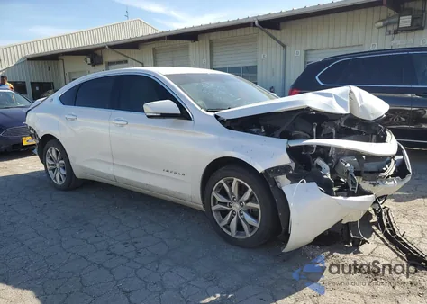 2018 Chevrolet Impala Lt из США, поврежденный, VIN 2G1105S36J9105778